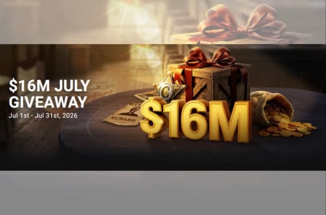 GGPoker July Giveaway 2026