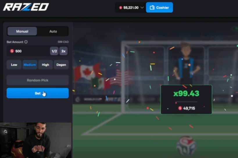 TizmTV Razed Shoot Out Win
